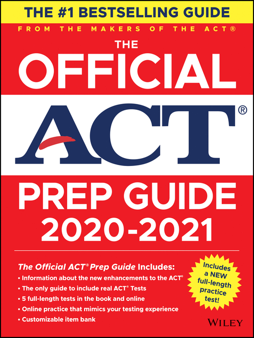 Title details for The Official ACT Prep Guide 2020--2021 by ACT - Available